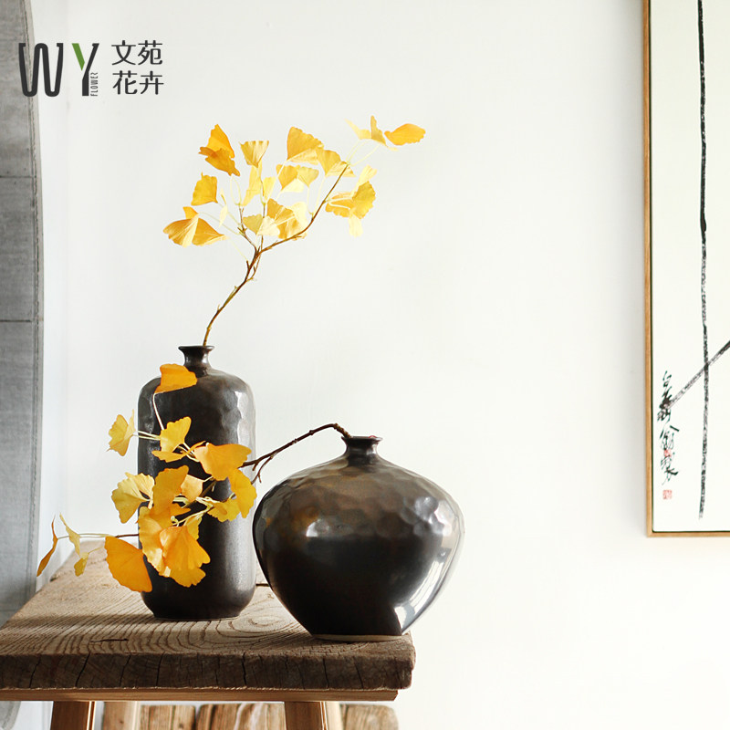 Simulation flower ginkgo leaf green plant green leaf leaf creative home fake flower decoration flower silk flower table decoration ornaments