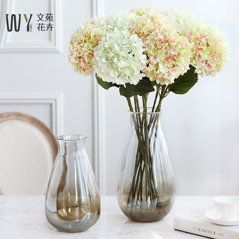 Creative Water Drop Golden Modern Minima Nordic Transparent Vase Florist Table Ground Furnishing Pendulum