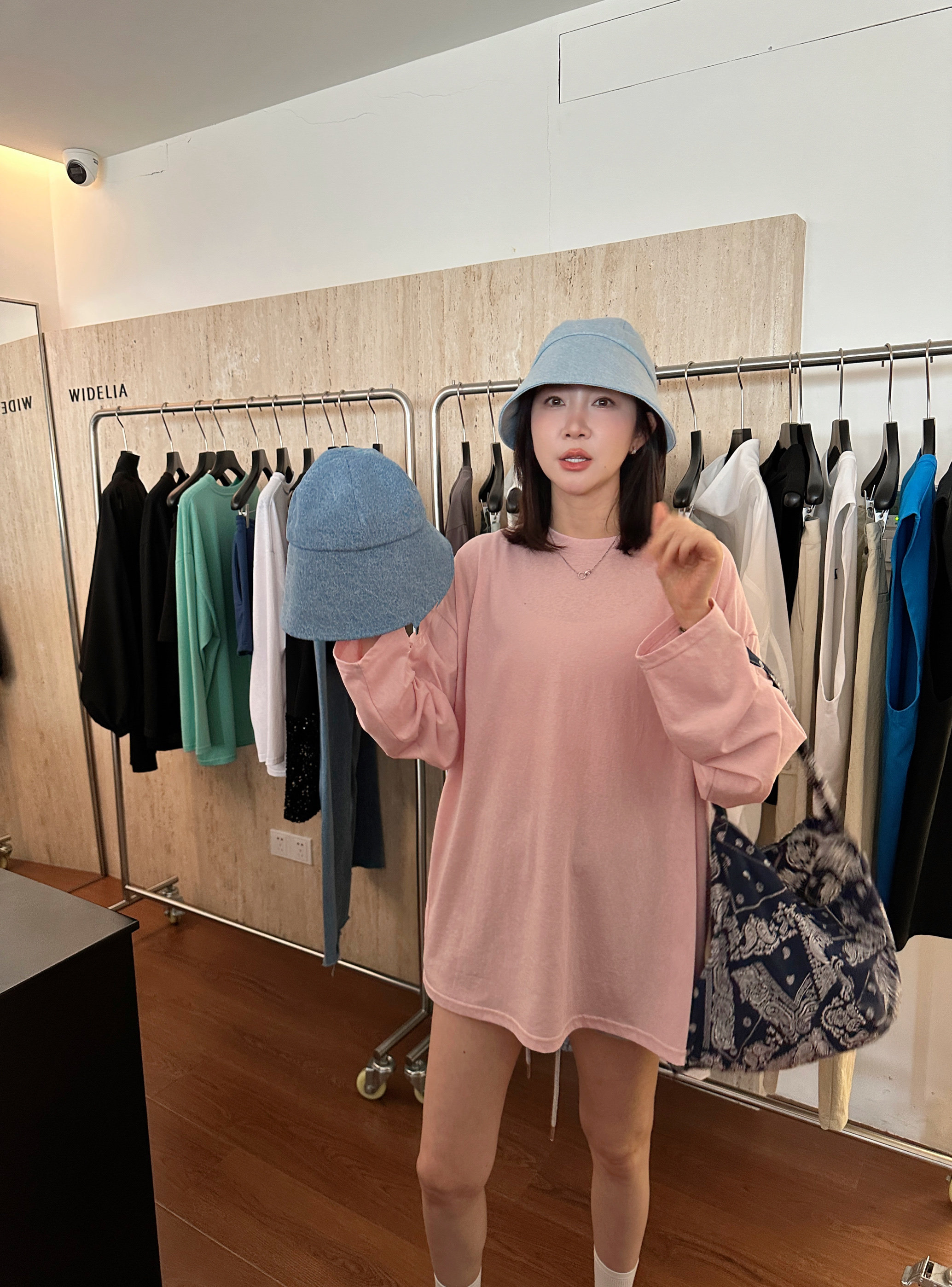 widelia свободная простая солнцезащитная футболка с круглым воротом 2026 летняя свободная мягкая дышащая универсальная повседневная женская блузка