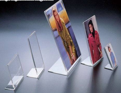 Set to make acrylic photo frame transparent photo frame label plate shelf card display board billboard
