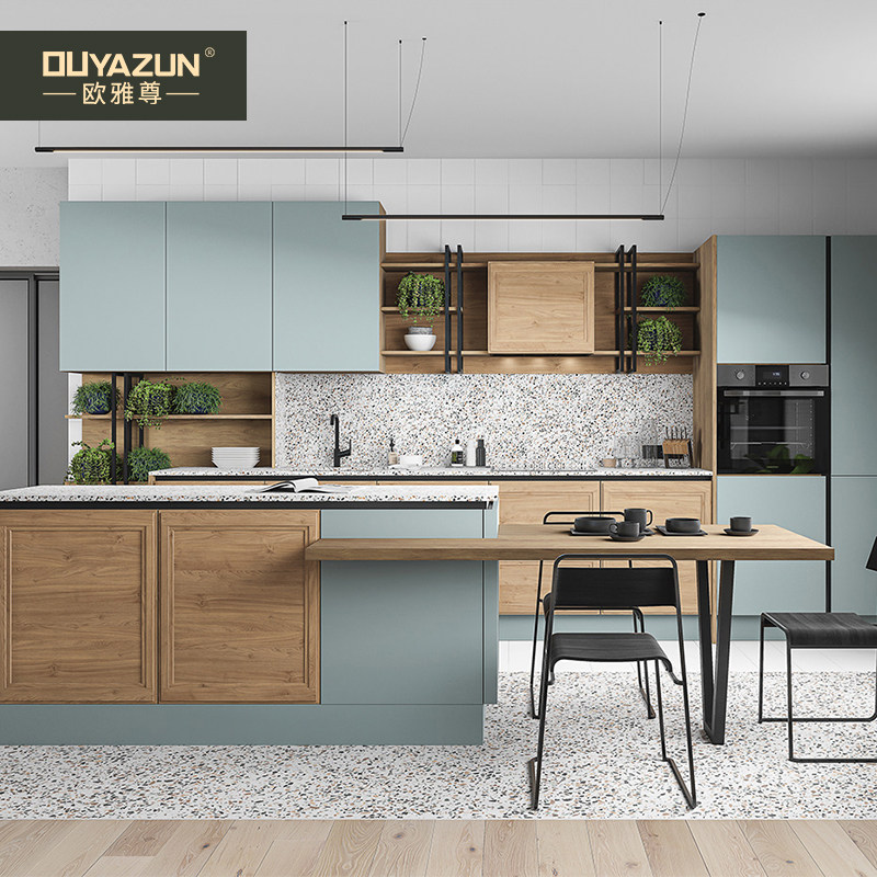 Oyazzun overall cabinet set to make overall kitchen overall cabinet modern minimalist open?Custom-made full house customisation with car customised