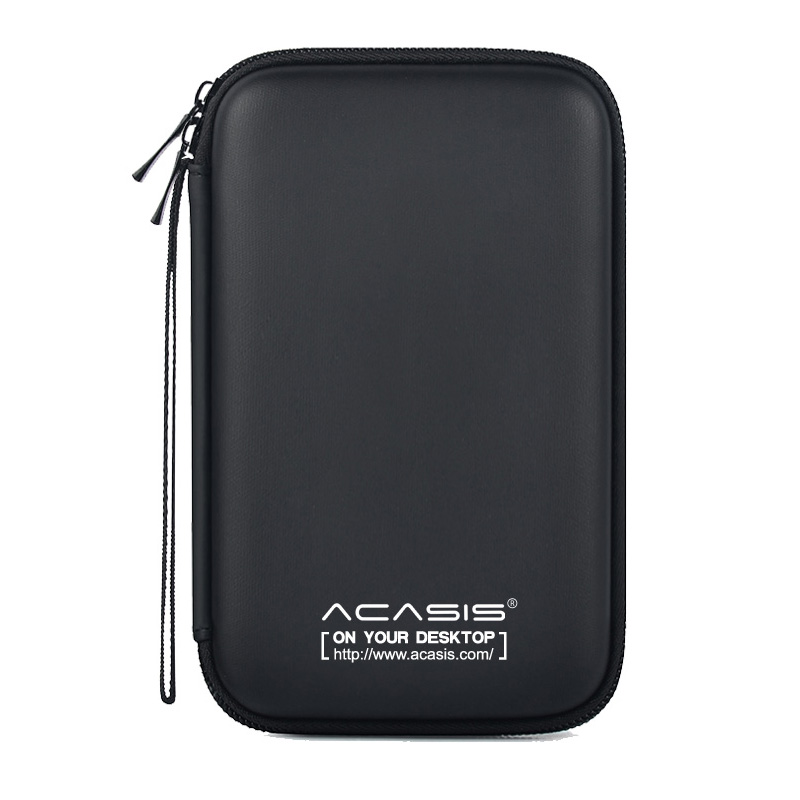 Portable hard drive bag shockproof bag Hard drive protection case Protection bag 2 5-inch anti-pressure hard shell bag Digital storage bag