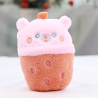 Черный волосатый молочный чай чашка 28 см