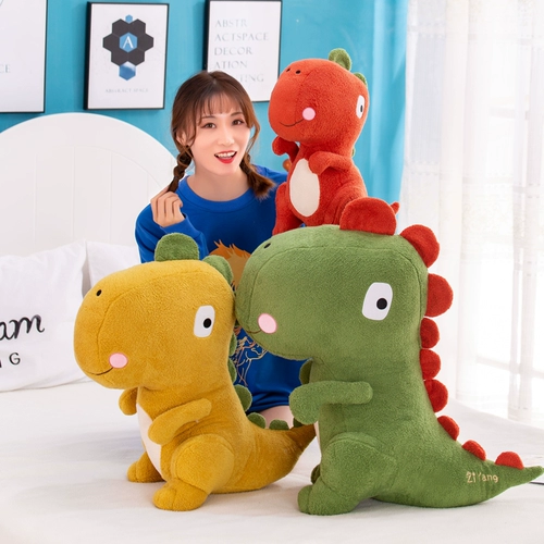 Милый плюшевый динозавр, игрушка, тряпичная кукла для сна, детская подушка для мальчиков, подарок на день рождения