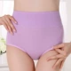 Quần jean nữ cao eo đồ lót nữ sau sinh kích thước lớn màu xanh lá cây trung niên mẹ tóm tắt hip ấm cung
