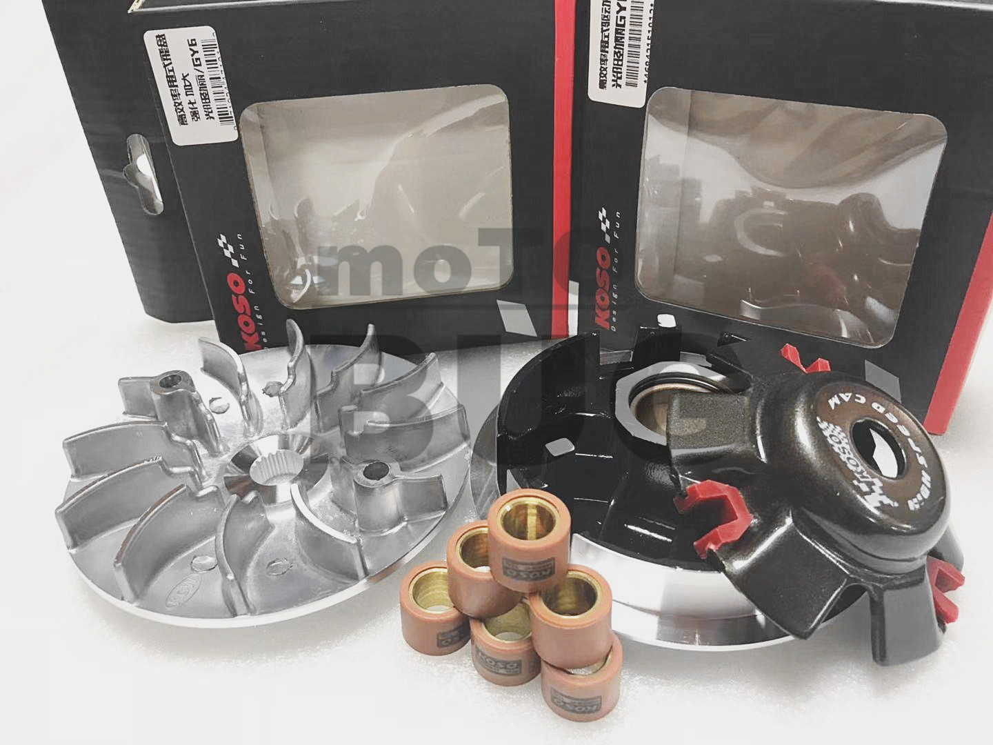 Falcon unfought retrofit clutch KOSO drive Foecki GY6 Pulitpan 50-100-125-150cc