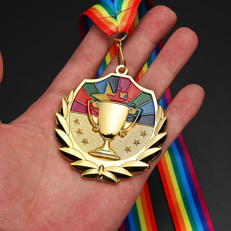 Creative Trophies Medal Customized to do the Gold and Silver Bronze Honor Children's Student Games Competition Commemoration Champion-Taobao