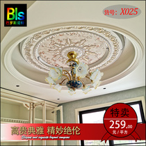 European light pool carved living room ceiling shape ceiling lamp plate decoration material non-plaster line ceiling line fine