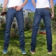 Quần jeans nam quần dài nam thẳng mùa đông đầu thu mới chân thẳng nam 2018 mới trẻ trung - Quần jean