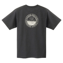 Japanese montbell male and female short sleeve T-shirt plowed cotton neutral PS COTTTON SHIMAYAMA 2104712