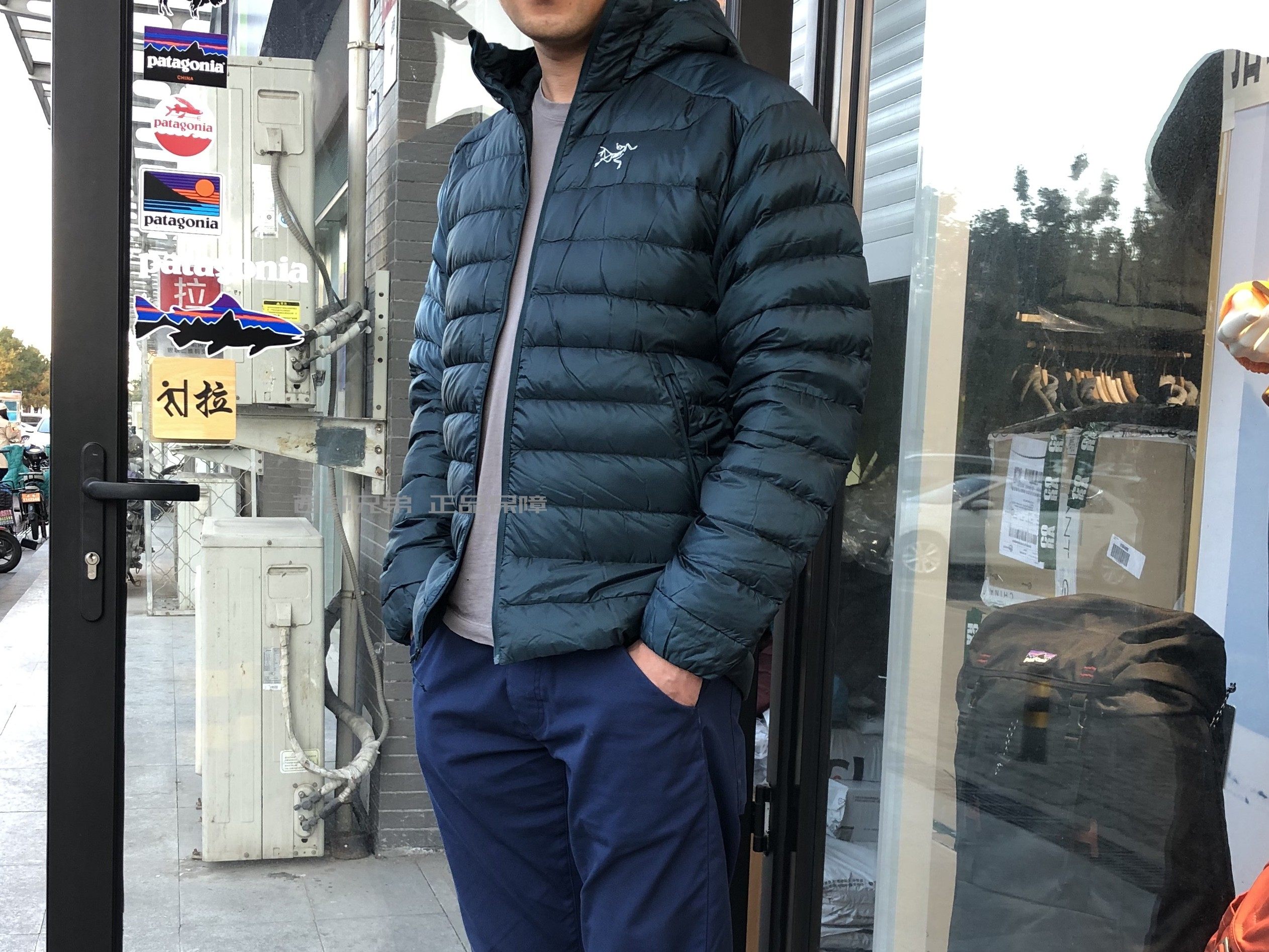 The Ancestor bird men's down wear light and thin classic with a down jacket Arcteryx Cerium LT Hoody 18013