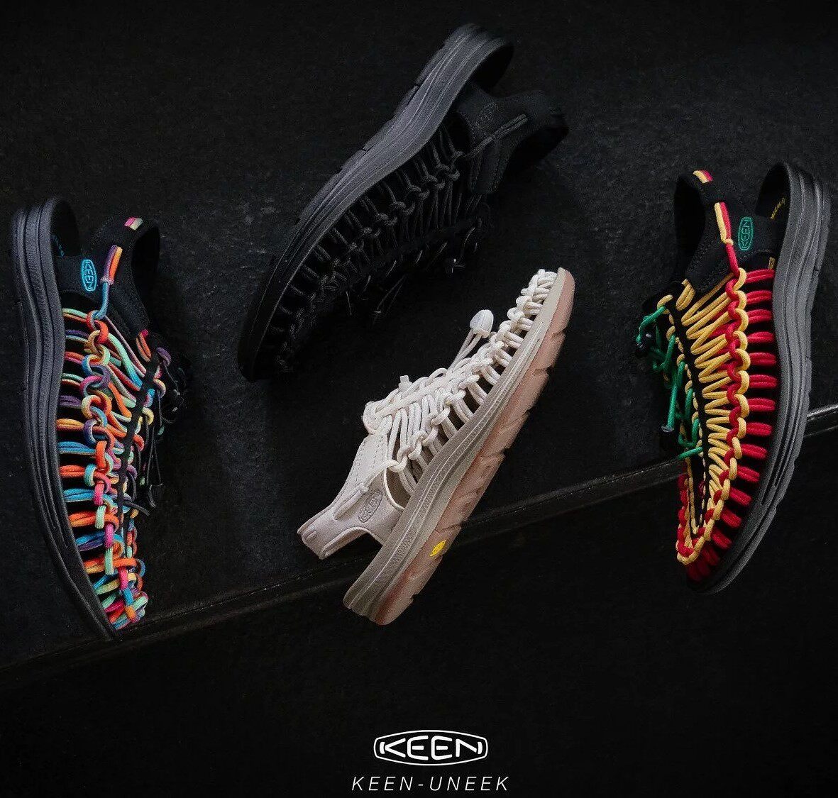 KEEN UNEEK SHOES SANDALS SANDALS FASHION OUTDOOR CAMPING NON-SLIP ANADROMOUS SHOES NEUTRAL COMFORT WATERPROOF COVERED WATER SHOES