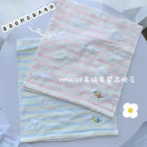 MMKIDS magic small meow pure cotton yarn cloth 3 layers of adult towels home soft absorbent wash face towel spring summer season