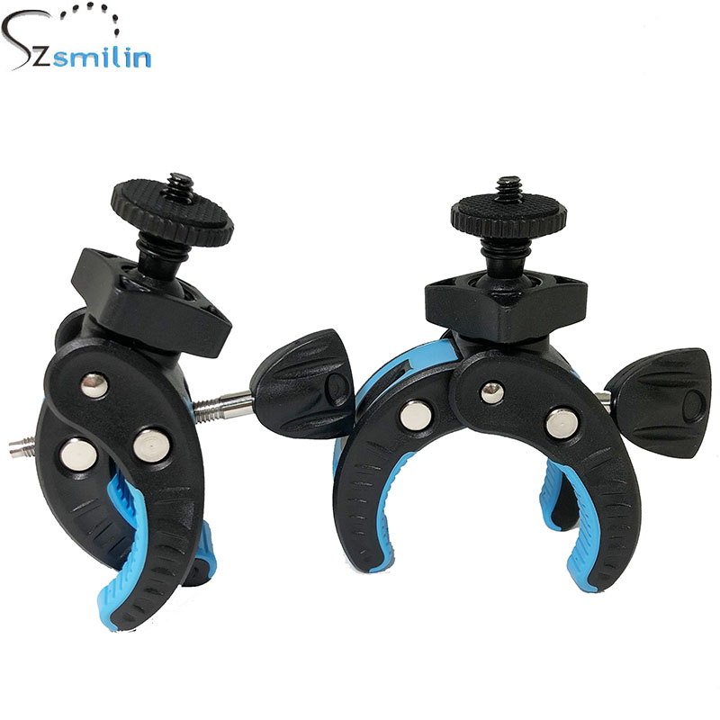 5-45mm Size Round Pipe Handlebars Versatile Camera Fixed Clip Shelf Bike Mountain Bike Mountain Bike Sports Camera Bracket-Taobao