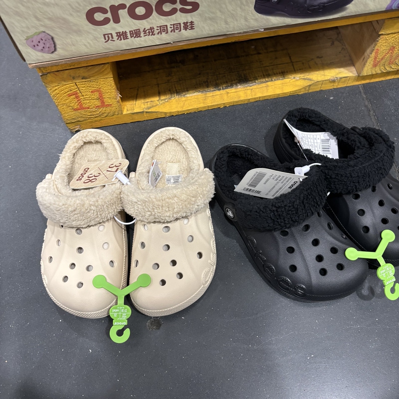 Crocs Baya Cloud Clog Women's Casual Sandals Slippers Thick-Soled Height-Increasing Beach Shoes Crocs Baya Cloud Clog Women's Casual Sandals Slippers Thick-Soled Height-Increasing Beach Shoes