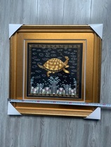 Pan gold embroidery hand embroidery silk thread embroidery sample custom Su embroidery sample processing private custom hand embroidery