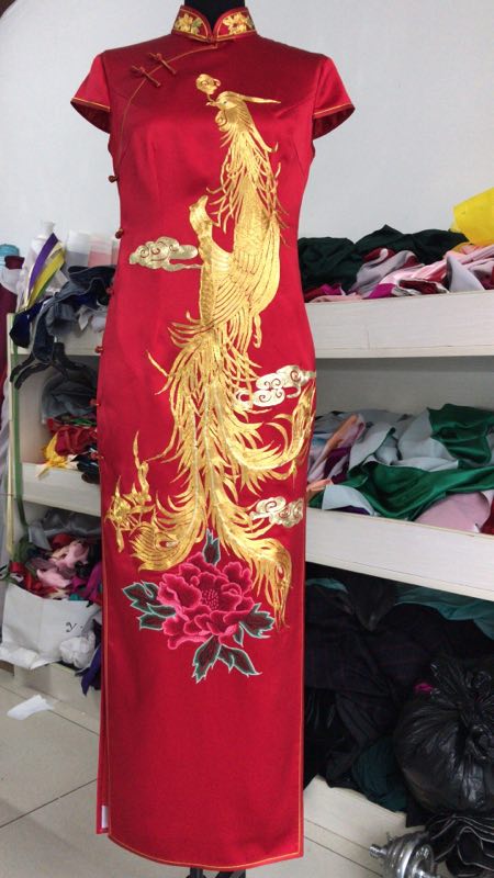 Private custom pan gold embroidery Hand embroidery Silk embroidery sample custom Su embroidery sample processing