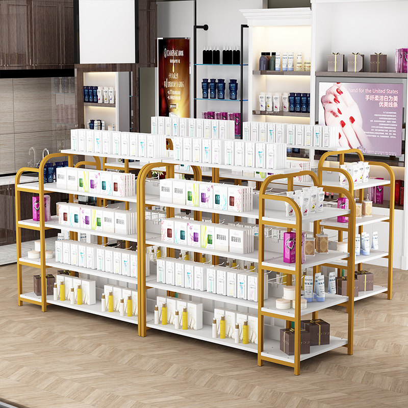 Cosmetics display cabinet beauty salon skin care product display rack mother and baby store nail art combination shelf supermarket mall Zhongdao cabinet
