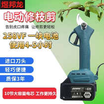 Electric branch shears rechargeable pruning shears gardening scissors garden shears orchard trees high branches electric shears tree shears