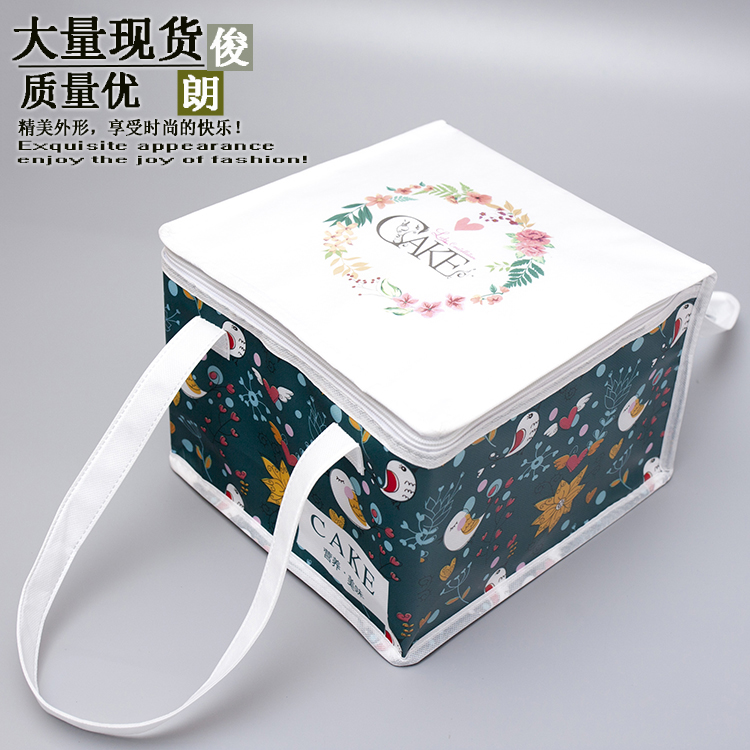 New spot 4 inch 6 inch 8 inch 10 inch color coated cake crisper bag ice bag insulation bag frozen insulation bag