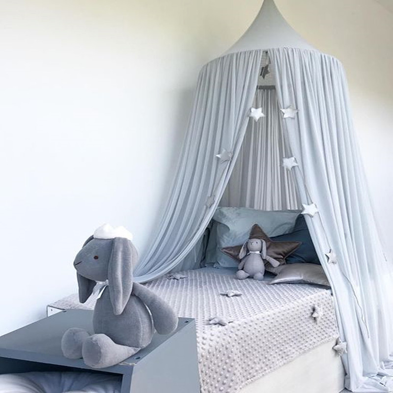 ins trembles Net red bed mantle girl heart room decoration bedside Princess gauze veil children's room ceiling tent mosquito net