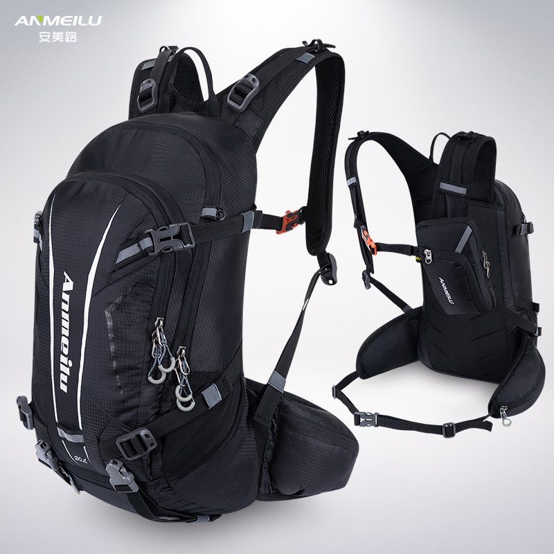 Ammy Road Riding Shoulder Bag Double Shoulder Bag Men And Women Waterproof Outdoor Climbing Footbag 20L