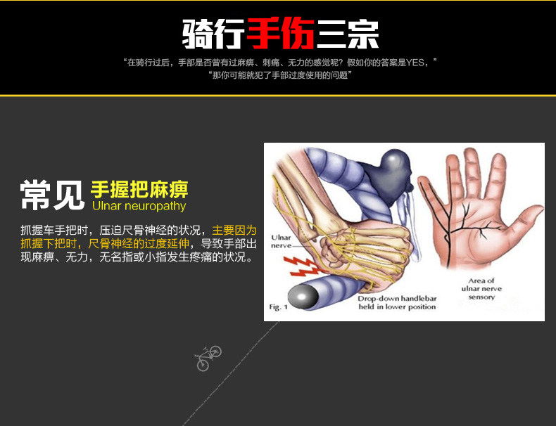 Gants de cyclisme mixte SPAKCT - Ref 2239955 Image 8