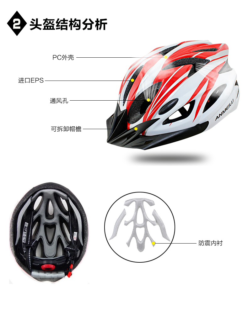 Casque cycliste - Ref 2234185 Image 10