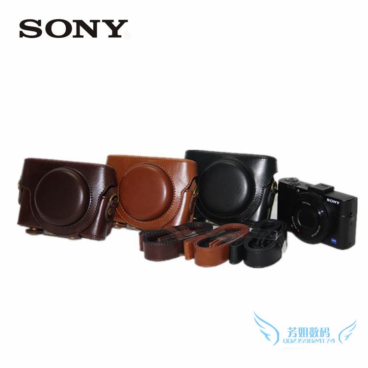Sony Black Card RX100M7 M6 M5 M4 M3 M2 Bao da RX00VII Micro Túi máy ảnh đơn - Phụ kiện máy ảnh kỹ thuật số balo camera