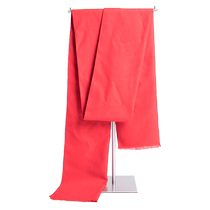 China red scarf custom logo embroidery Big Red men and women reunion opening annual meeting embroidery custom wholesale