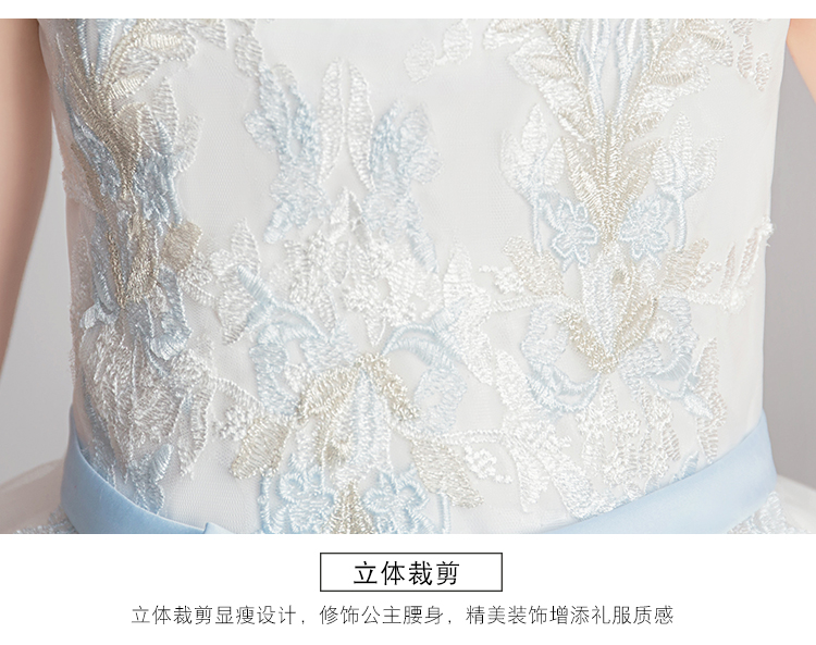 Trẻ em công chúa ăn mặc cô gái sinh nhật trắng cô gái nhỏ hoa cô gái chủ nhà trang phục biểu diễn mùa hè - Váy trẻ em váy đầm đẹp cho bé yêu