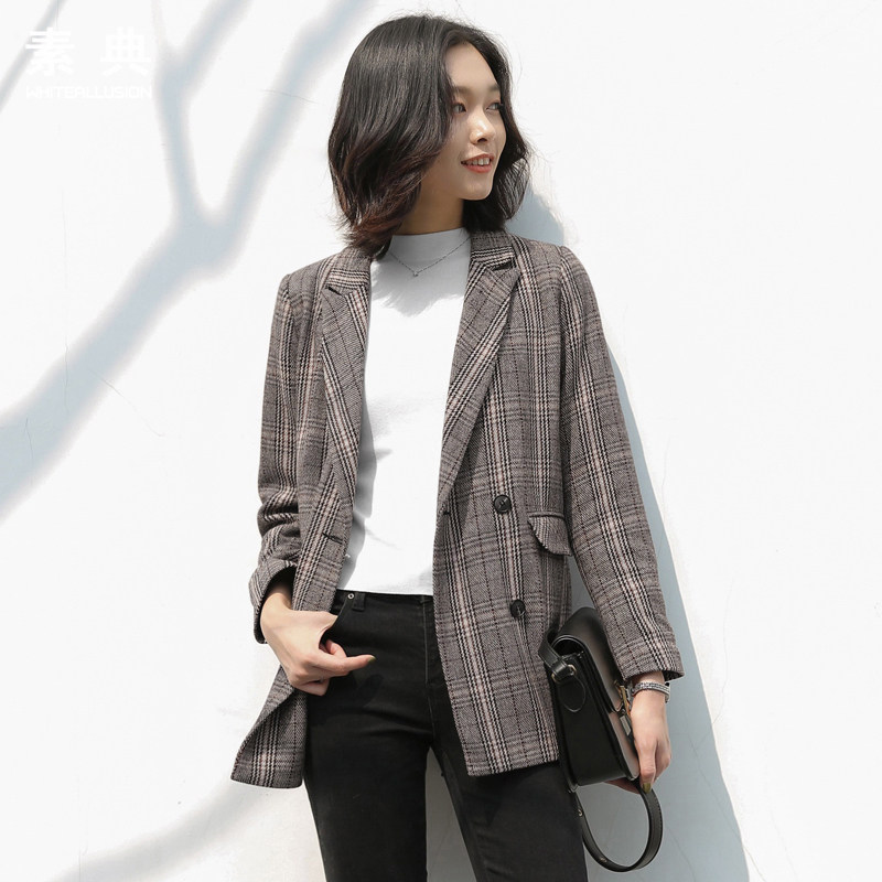 Veste pour femme WHITEALLUSION  SOUDAN en Laine - Ref 3217904 Image 1