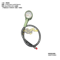 New batch of high-precision commercial diving all-steel two-in-one diving watch with luminous function