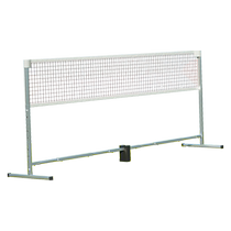 羽毛球网架便携式户外折叠羽毛球网标准网带支架简易室内球场拦网