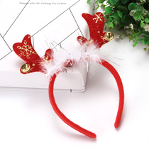 Christmas headgear headgear headband adult dress headgear cute snowman deer