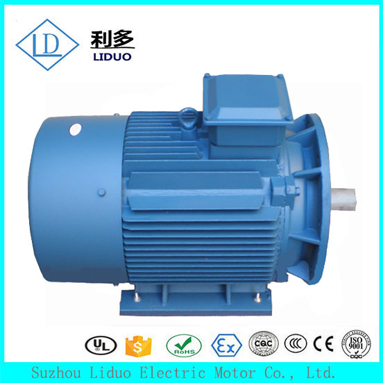 Variable pole multi-speed three-phase asynchronous motor YD112M 6 4 2 2 2 8kw Double speed variable-speed copper core motor