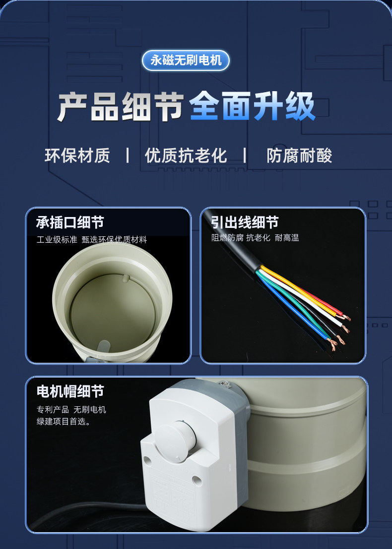 Plastic Motorized Air Damper Valve - Round and good sealing effect 38 Plastic Motorized Air Damper Valve - Round and good sealing effect 20