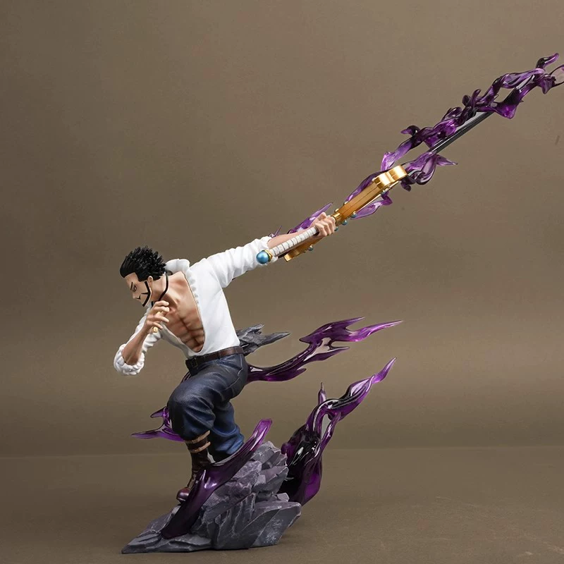 One Piece anime peripheral statue Mihawk Hawkeye model two-dimensional desktop ornament model gift