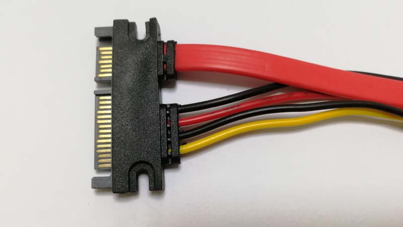 Public to mother hard disc serial extension cord MU SATA extension cord 7 15pin data line power cord