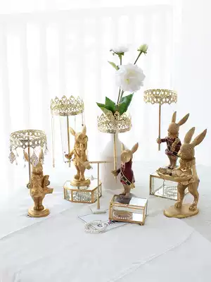 Jewelry storage box female retro Princess European luxury gift earrings ear pin necklace jewelry display storage shelf