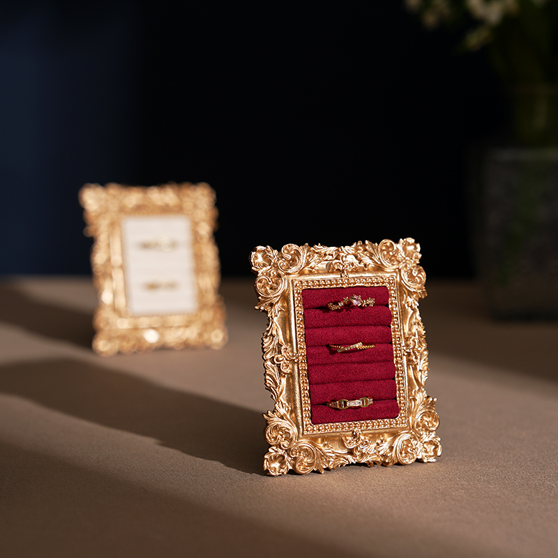 Jewelry Display Stand, Vintage Photo Frame, Ring Storage Tray, Jewelry Store Display, Photography Props, Home Decoration