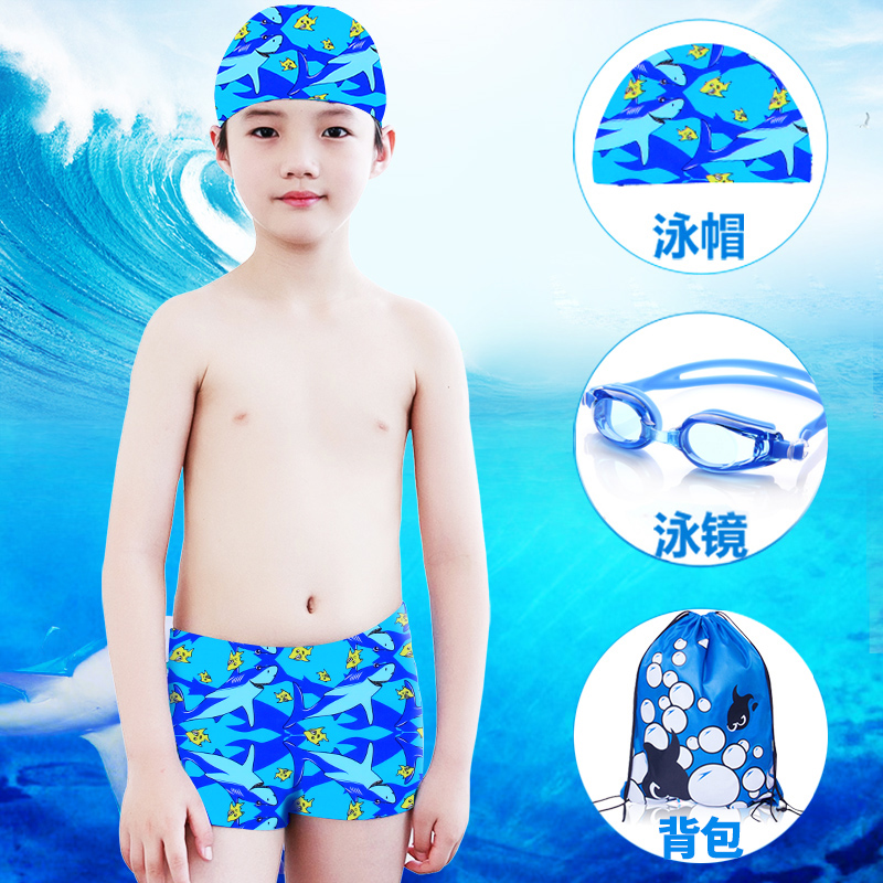 cute boy swim