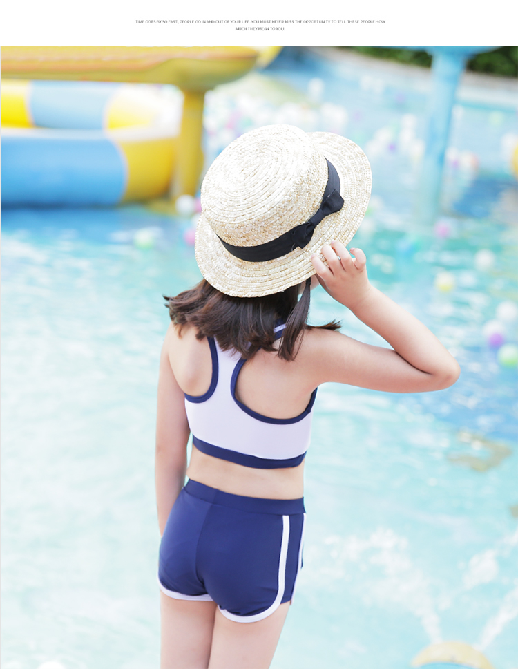 Đồ bơi trẻ em Nữ Chia thể thao Cô gái Bé Big Boy Đồ bơi dễ thương Công chúa Hot Spring Cô gái Đồ bơi - Bộ đồ bơi của Kid đồ bơi cho bé sơ sinh