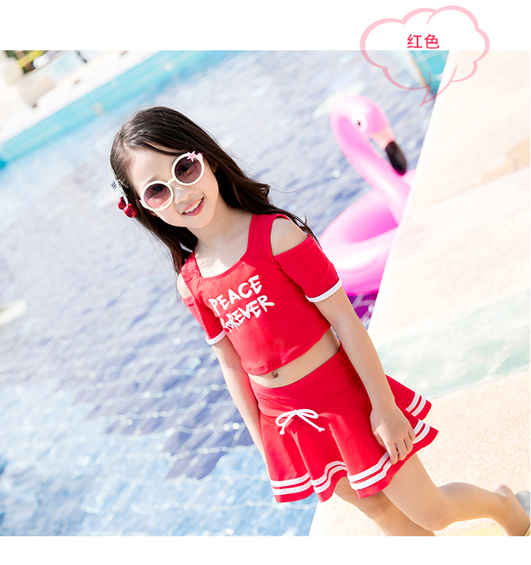 Youyou Children Đồ bơi cho bé gái Công chúa Chia thể thao Dễ thương Bé trai Lớn Bé gái Đồ bơi cha-con - Bộ đồ bơi của Kid bộ đồ bơi cho bé gái