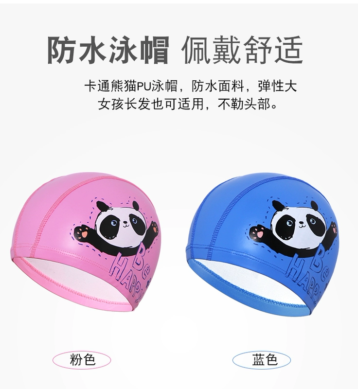 Bạn bơi trẻ em kính bơi cô gái HD chống nước cậu bé chống sương mù hộp lớn nút tai dính liền với kính bơi được trang bị mũ bơi - Goggles