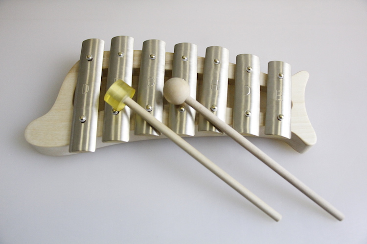 Waldorf Musical Instruments Dolphin Pentatonic Carillon Imported Hard Maple Send Course Waldorf Craft Hall