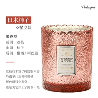 Оранжевая красная японская хурма 176G