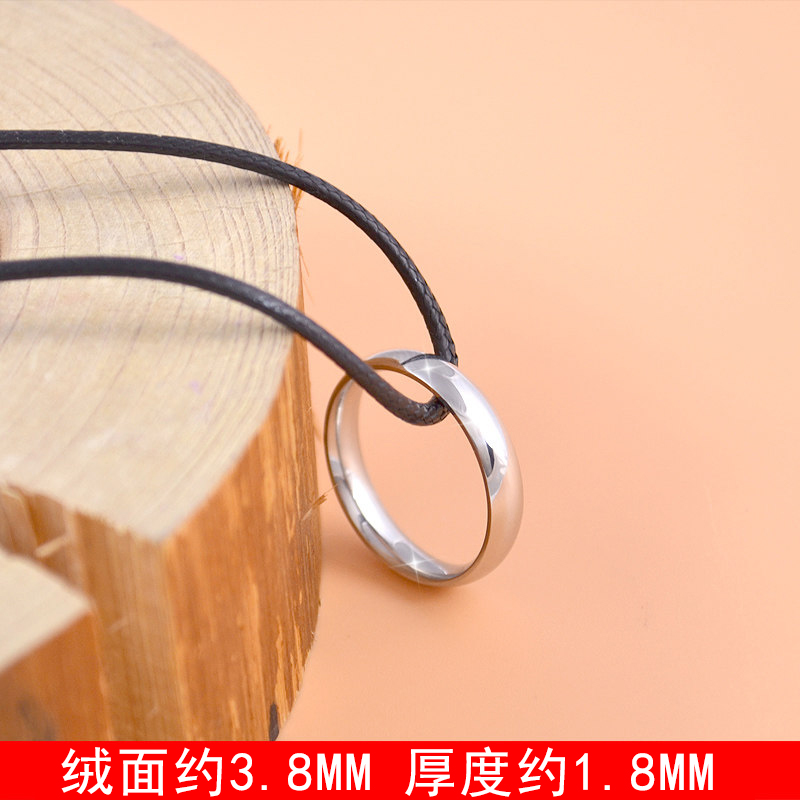 Bague homme      en Acier au titane - Ref 3089600 Image 4