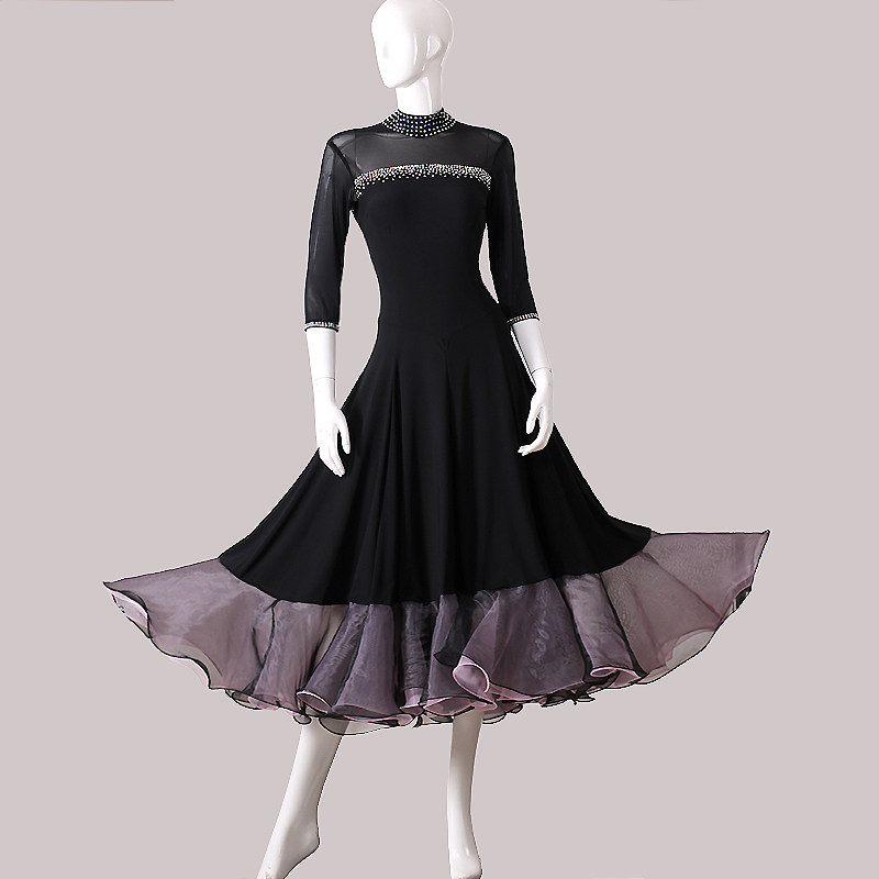 2021 upscale Morden dance dress new national standard dance dress with dress rehearsas waltz gig and ballroom dance-Taobao