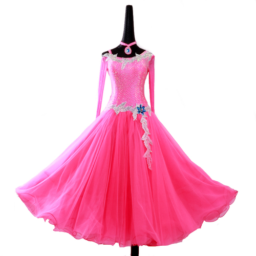 Custom size competition ballroom dance dresses for women girls Modern dance dress sub skirt national standard dance competition dress Waltz Dress Adult Female